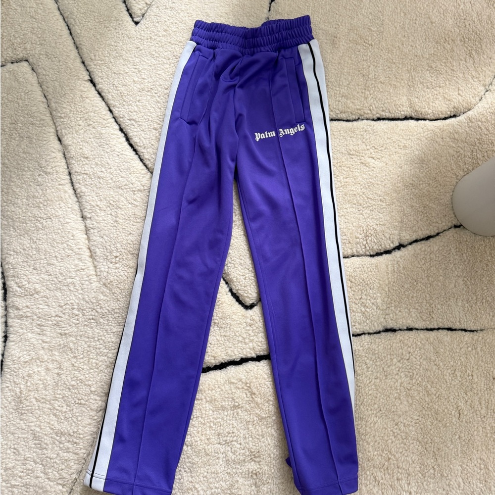 Palm Angels Purple Track Pants
